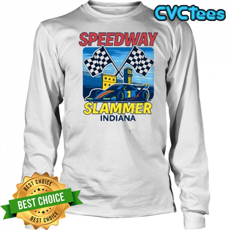 Indiana Speedway Slammer T-Shirt Long Sleeved