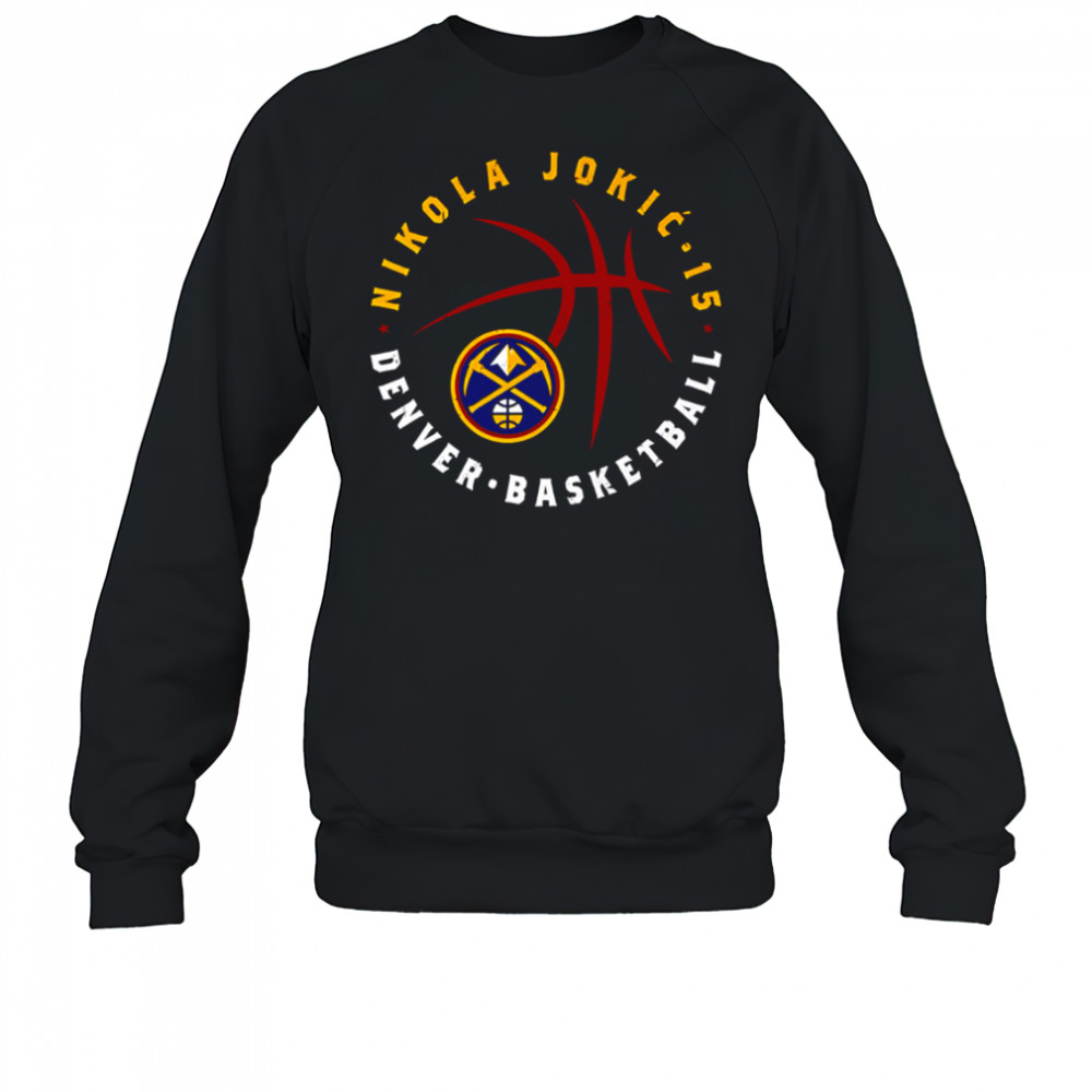 Nikola Jokic Denver Nuggets Player Ball shirt Sweatshirt