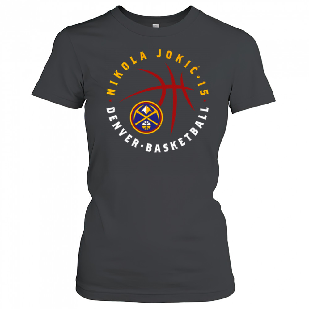 Nikola Jokic Denver Nuggets Player Ball shirt Women's T-shirt