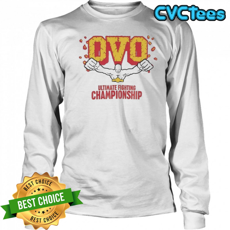 Octobersveryown UFC Flame Logo T-shirt Long Sleeved