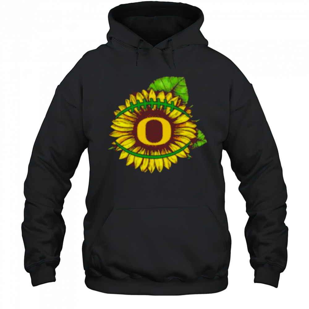 Oregon Ducks sunflower football shirt Hoodie