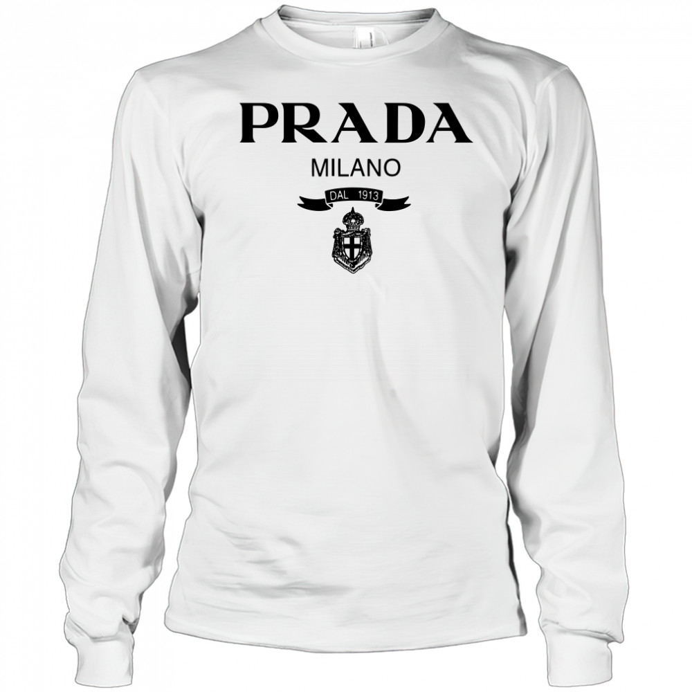 Prada Milano Dal 1913 t-shirt Long Sleeved