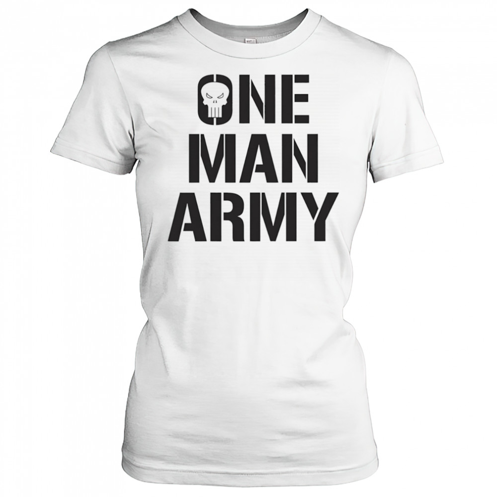 Punisher one man army shirt Women's T-shirt