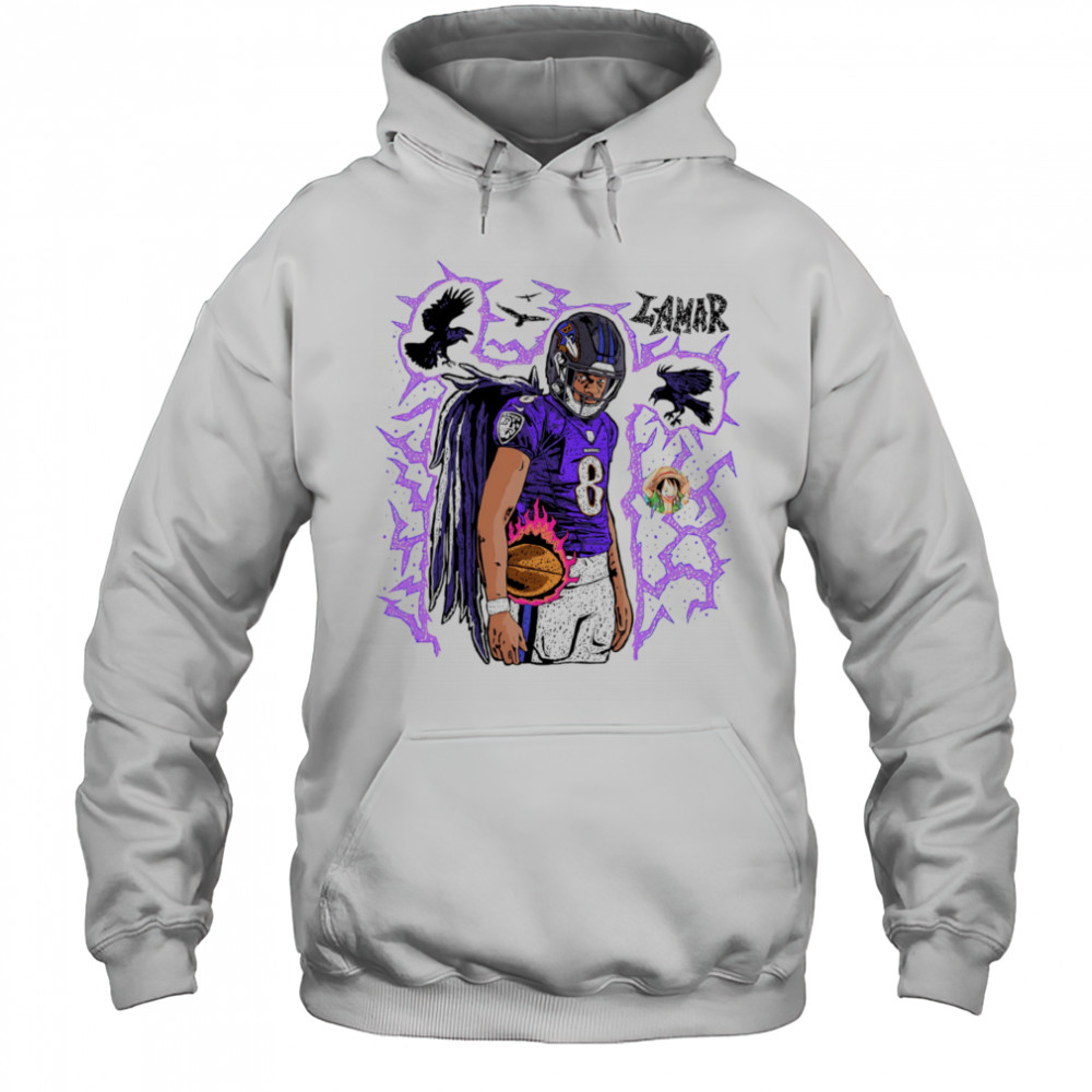 Ravens Lamar shirt Hoodie