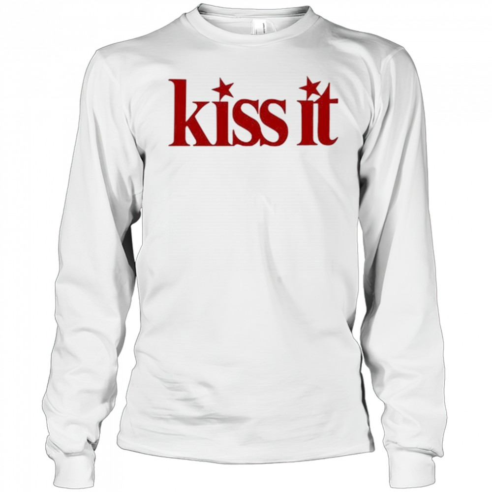 Renee Rapp Kiss It T-Shirt Long Sleeved