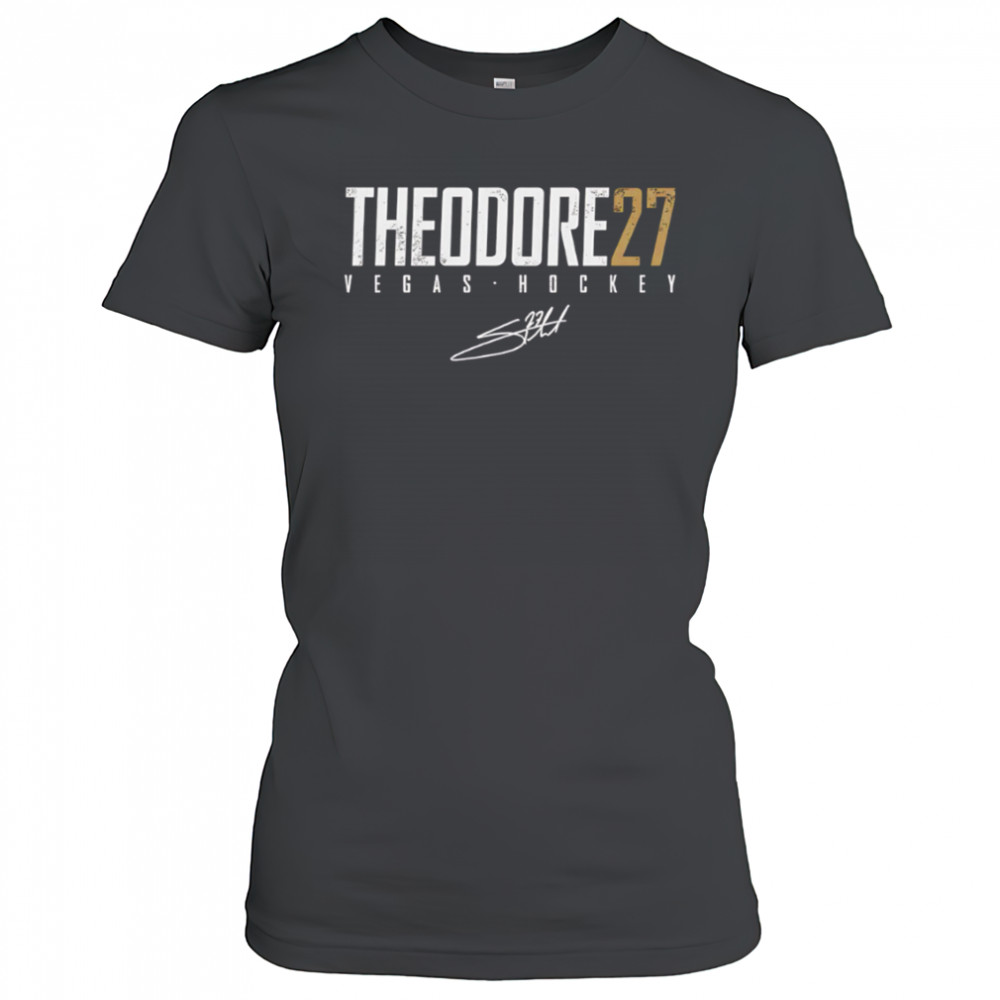 Shea Theodore Vegas Elite signature shirt Women's T-shirt