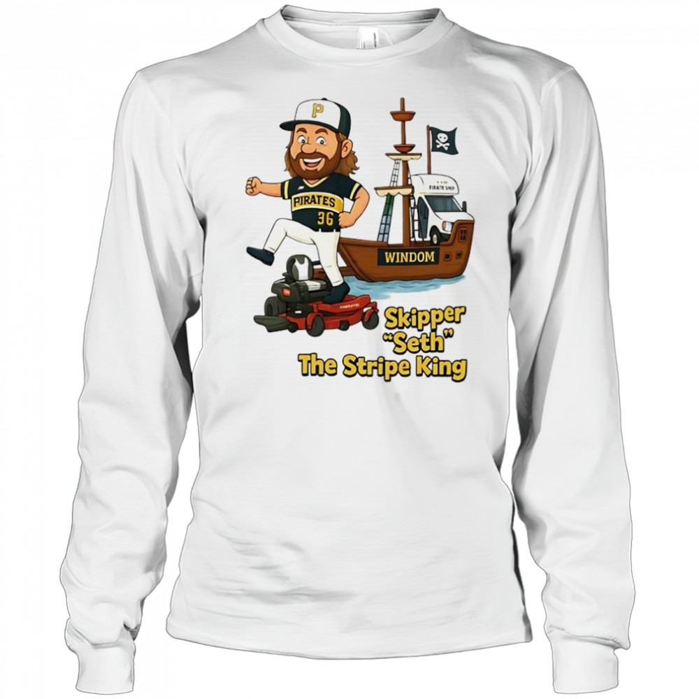 Skipper seth the stripe king shirt Long Sleeved