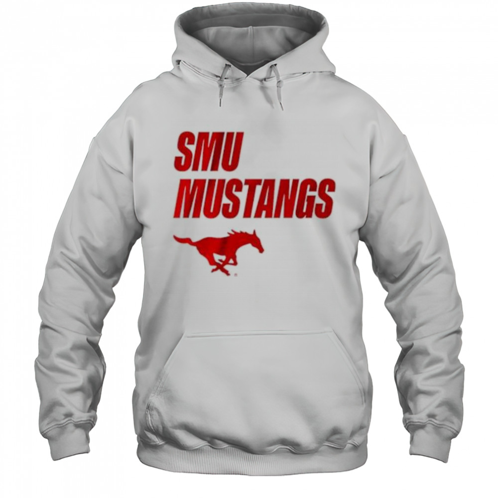 SMU Mustangs logo shirt Hoodie