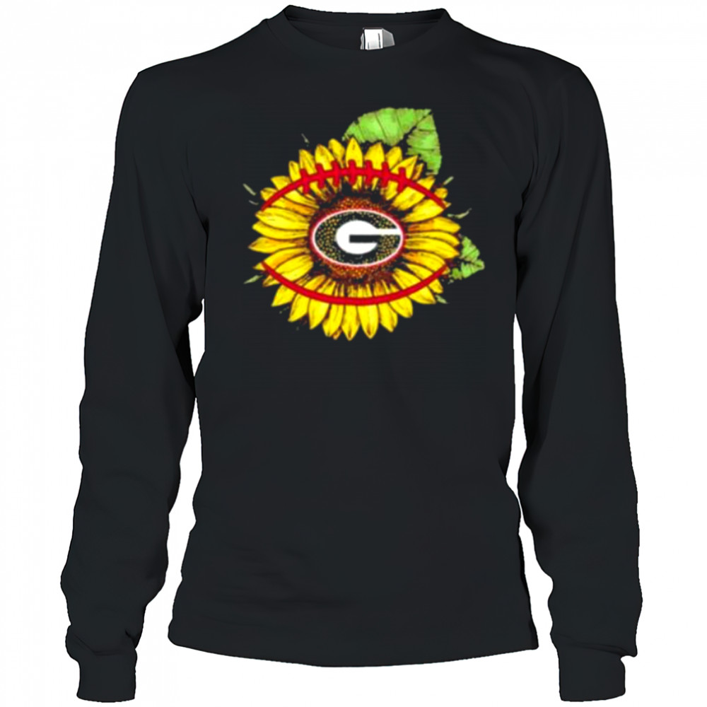 Sunflower X Georgia Bulldogs Shirt Long Sleeved