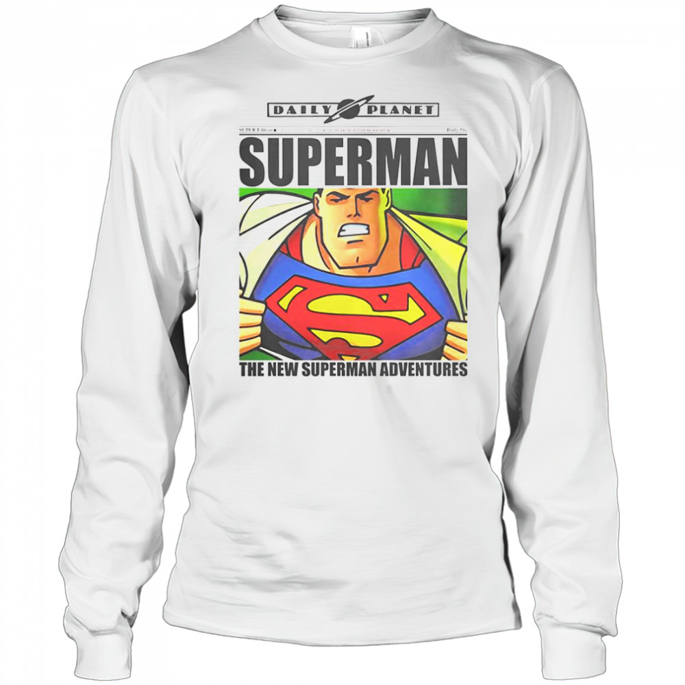 Superman The New Superman Adventures T-Shirt Long Sleeved