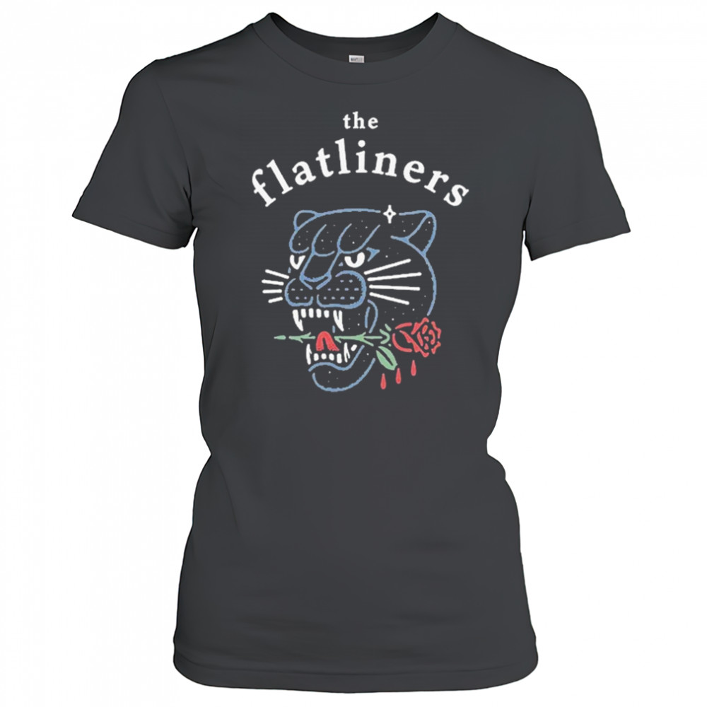 The Flatliners Panther Rose T-shirt Women's T-shirt