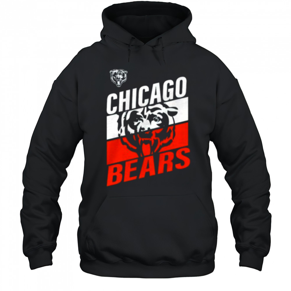 Toddler Outerstuff Navy Chicago Bears Teamwork T Shirt Hoodie