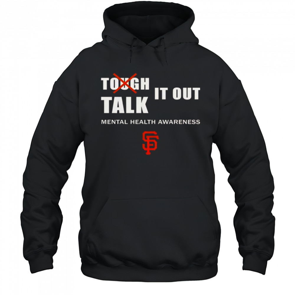 Tough It Out Talk Mental Health Awareness T-Shirt Hoodie