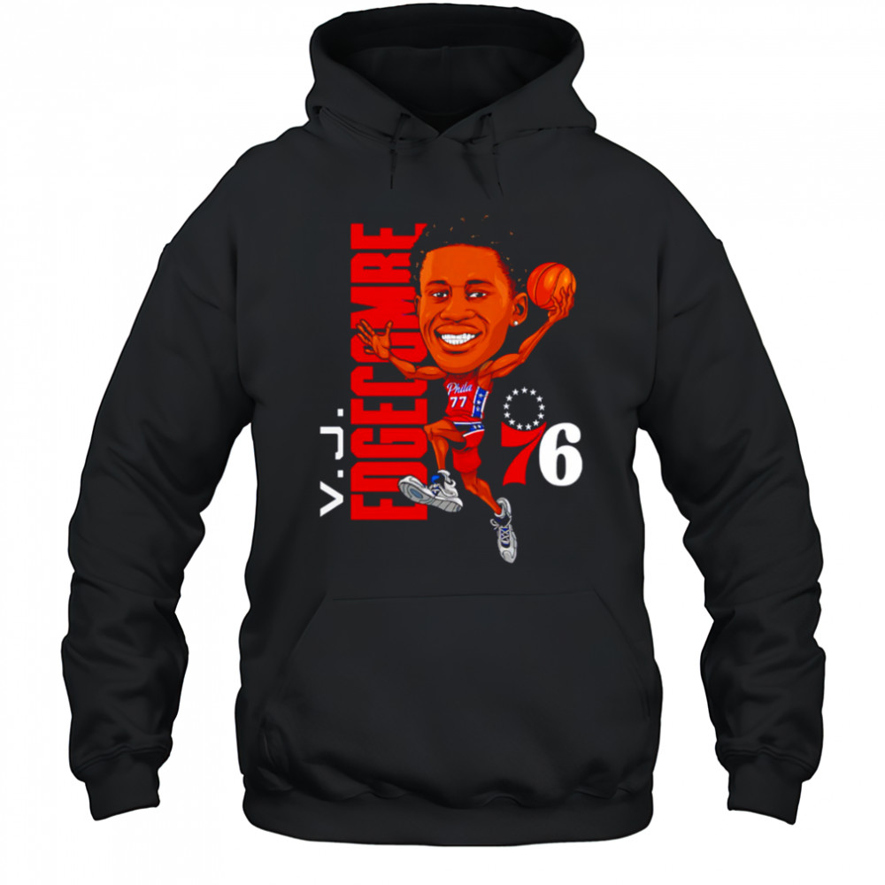 VJ Edgecombe Philadelphia 76ers Caricature cartoon shirt Hoodie