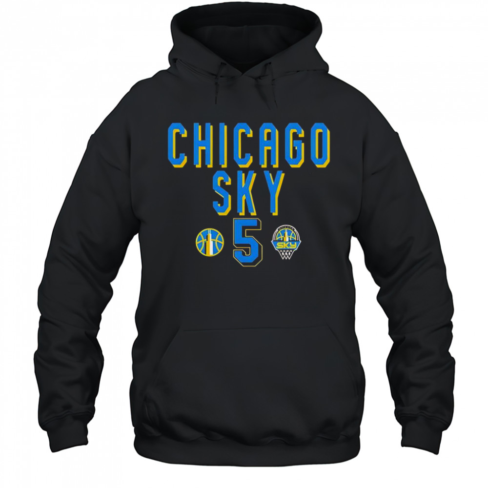 WNBA Chicago Sky Angel Reese #5 Style T-Shirt Hoodie