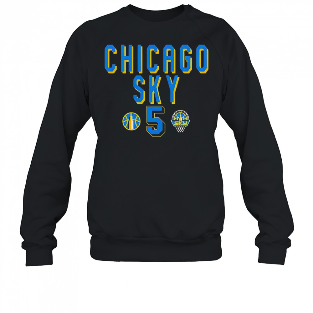 WNBA Chicago Sky Angel Reese #5 Style T-Shirt Sweatshirt