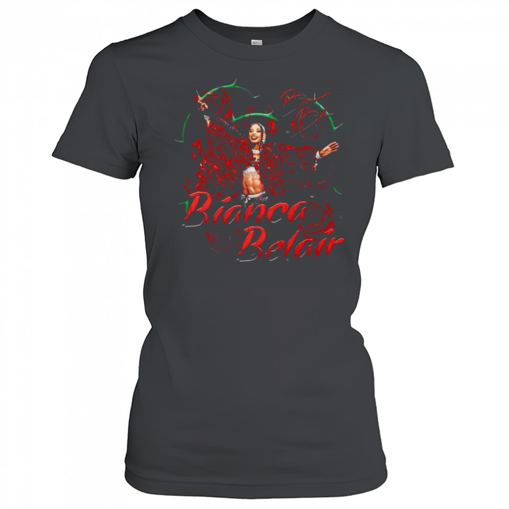 Bianca Belair rose thorns shirt Women's T-shirt