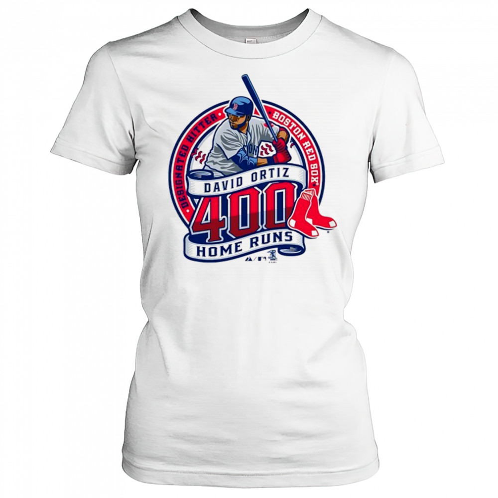 Boston Red Sox Legend David Ortiz 400 Home Runs shirt Women's T-shirt