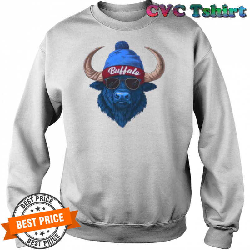Buffalo Mascot Buffalo Football Fan Shirt Sweatshirt