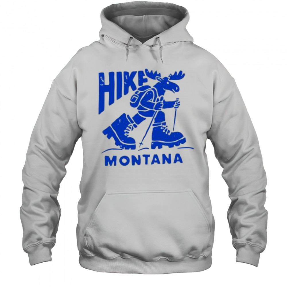 Hike Montana mascot shirt Hoodie