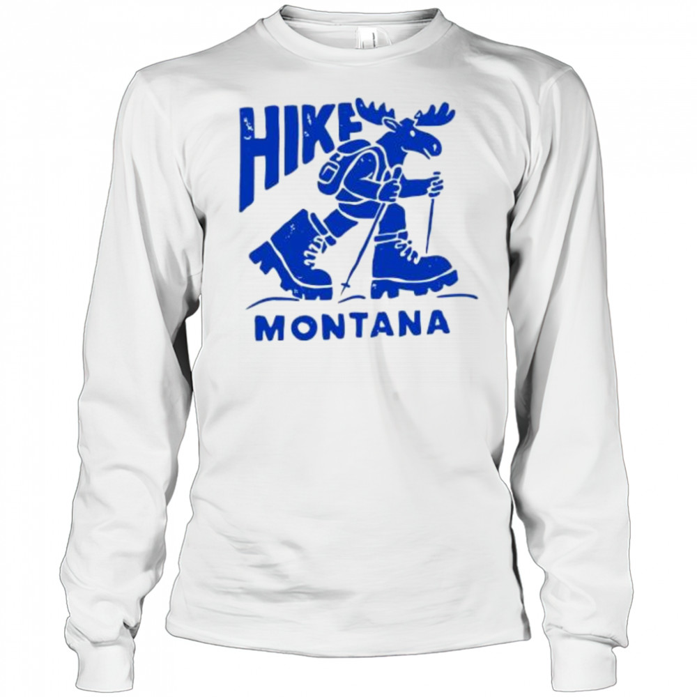 Hike Montana mascot shirt Long Sleeved