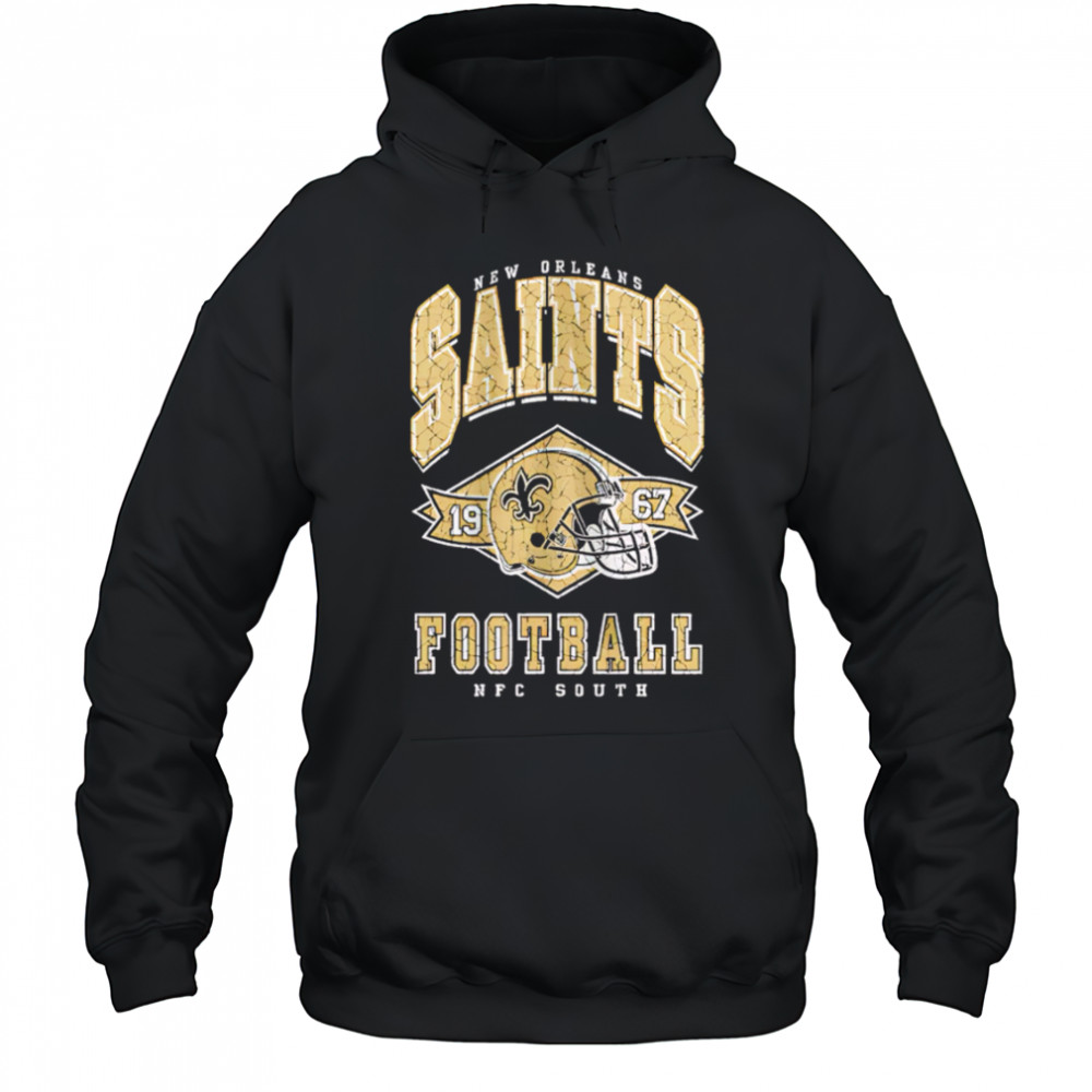 New Orleans Saints Football NFC South 1967 helmet shirt Hoodie