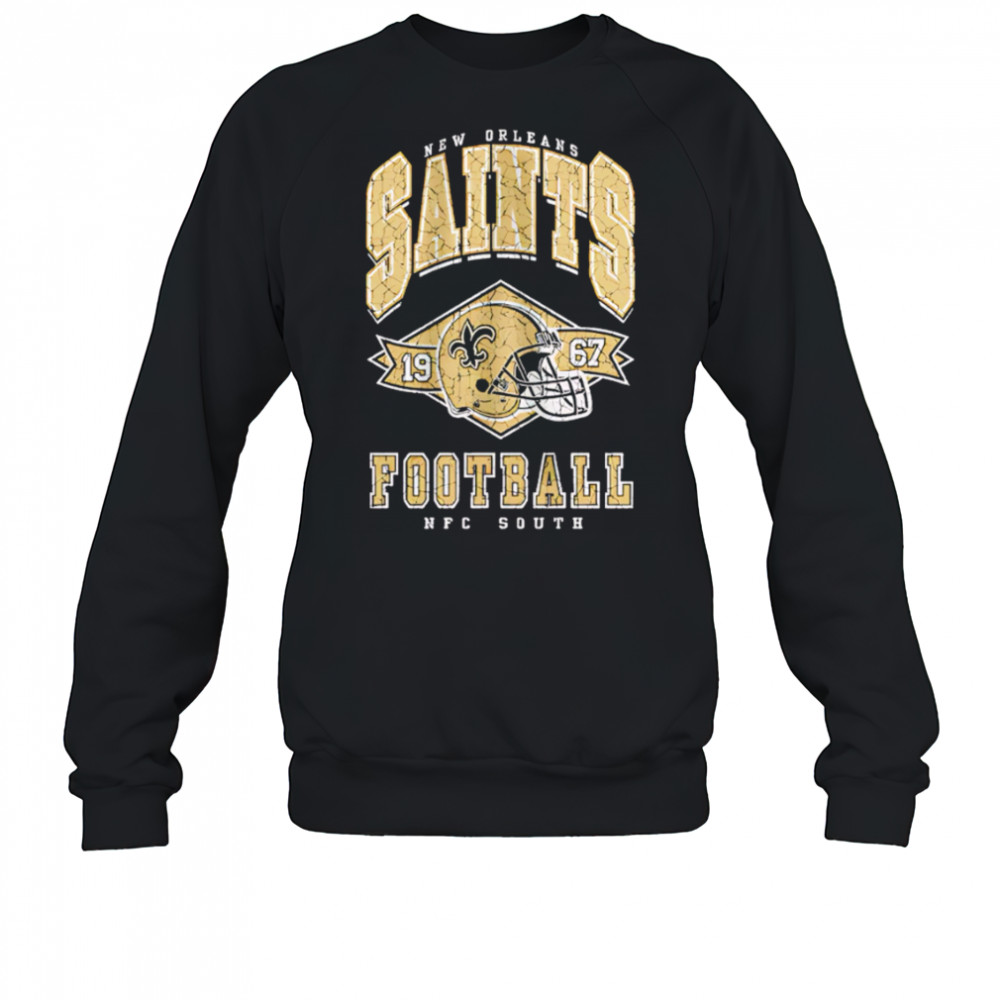New Orleans Saints Football NFC South 1967 helmet shirt Sweatshirt