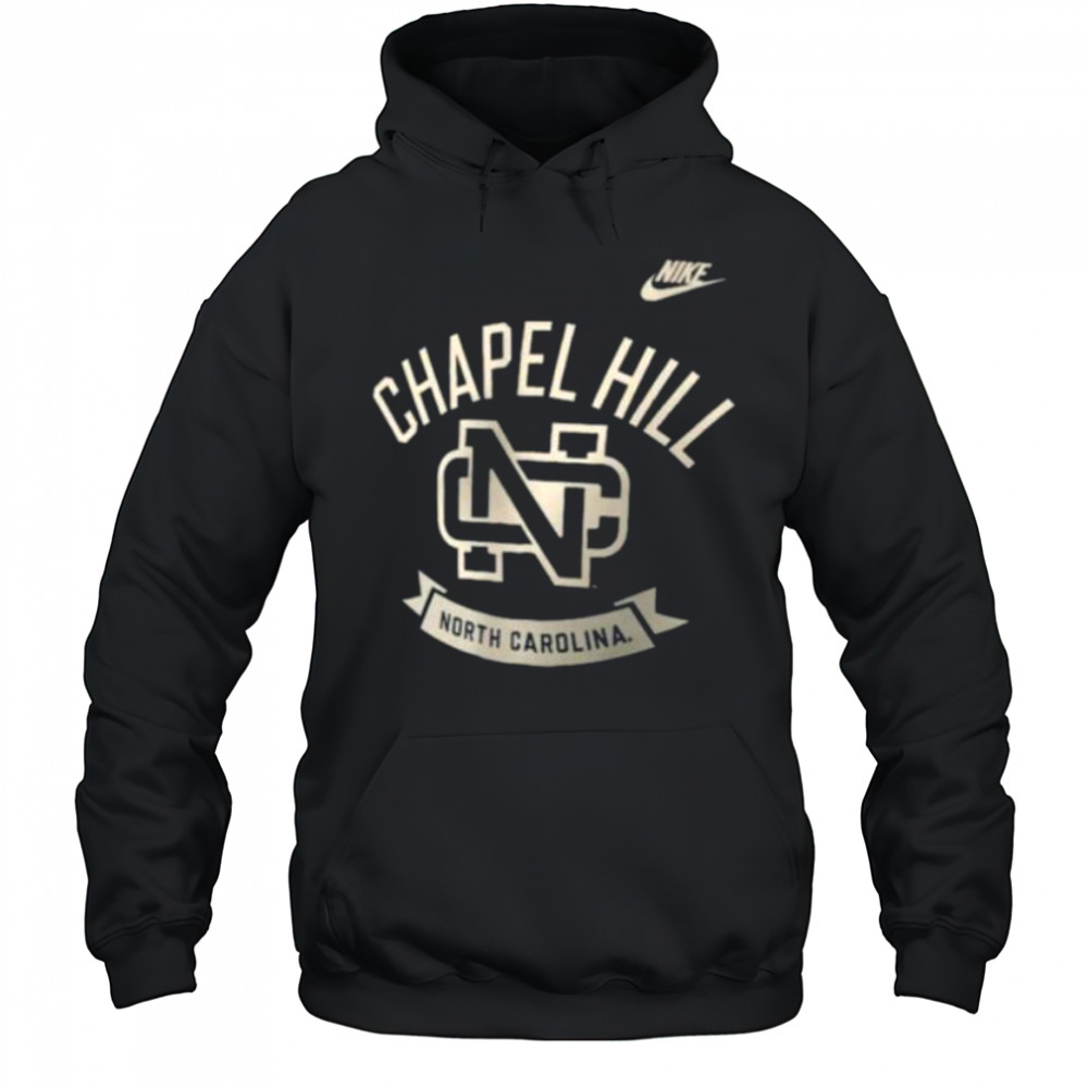Nike Black North Carolina Tar Heels Fashion Hometown Legend Dri FIT T Shirt Hoodie