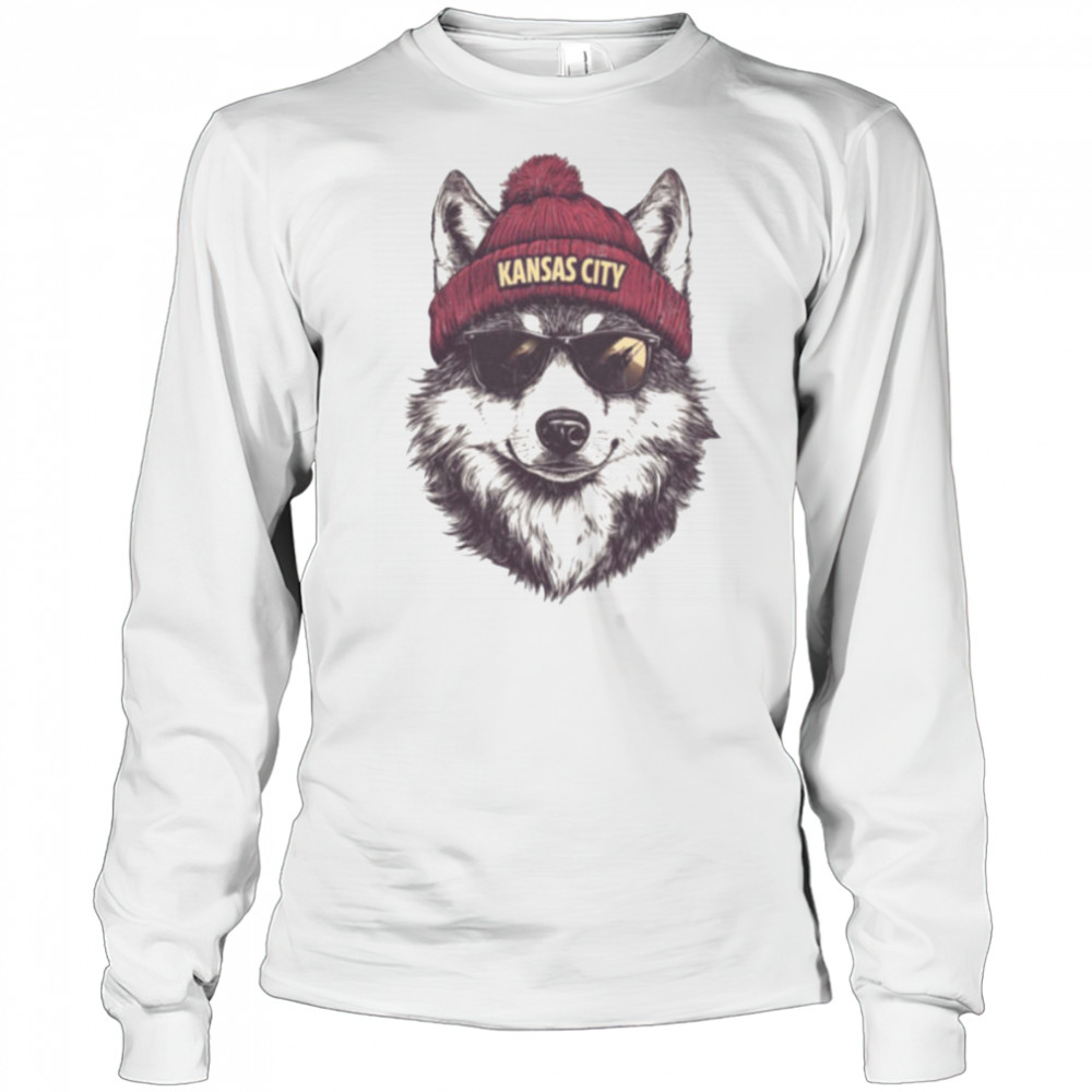 Spirit Animal Sublimated Game Day Outfit Cozy Chiefs Football Fan Shirt Long Sleeved