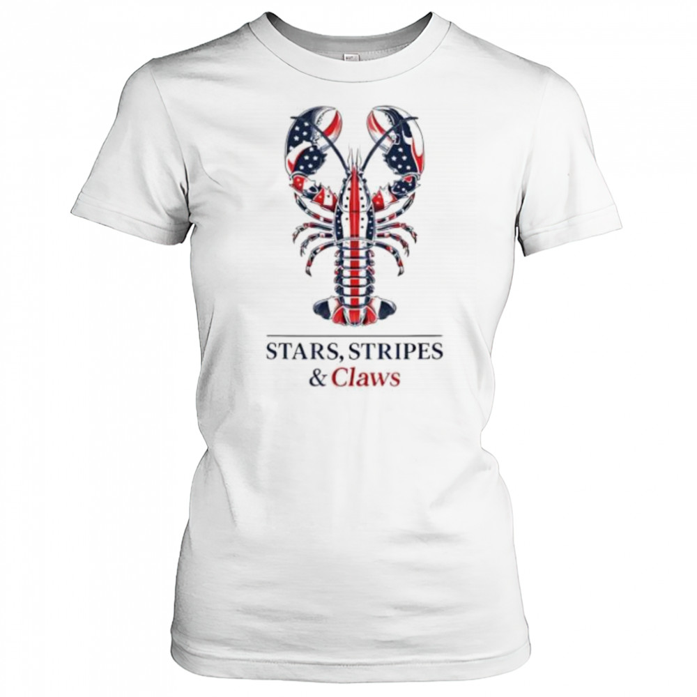 Stars Stripes and Claws lobster shirt Women's T-shirt