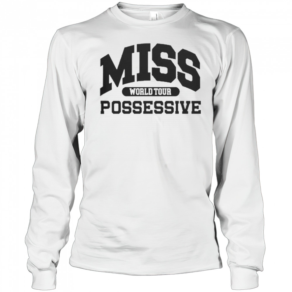 Tate McRae Miss Possessive World Tour T-Shirt Long Sleeved