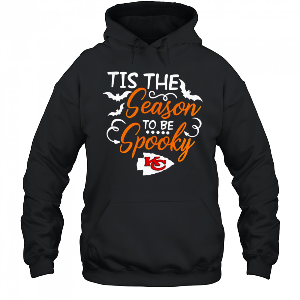 Tis The Season To Be Spooky Kansas City Chiefs T-Shirt Hoodie