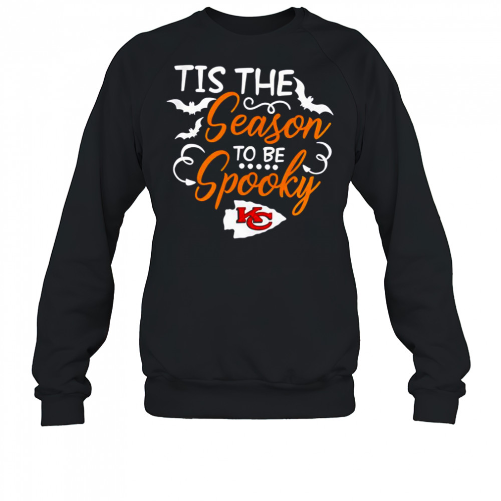 Tis The Season To Be Spooky Kansas City Chiefs T-Shirt Sweatshirt