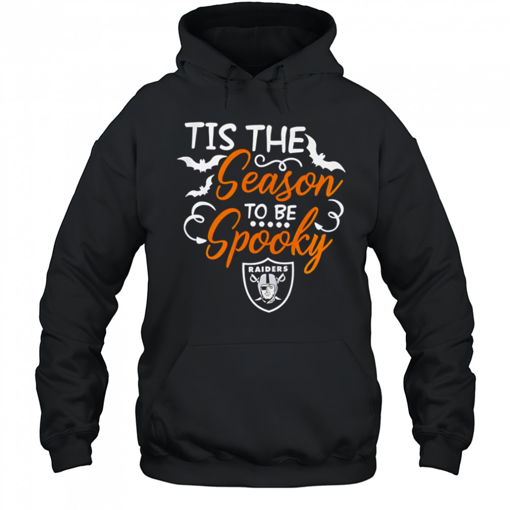 Tis The Season To Be Spooky Las Vegas Raiders T-Shirt Hoodie