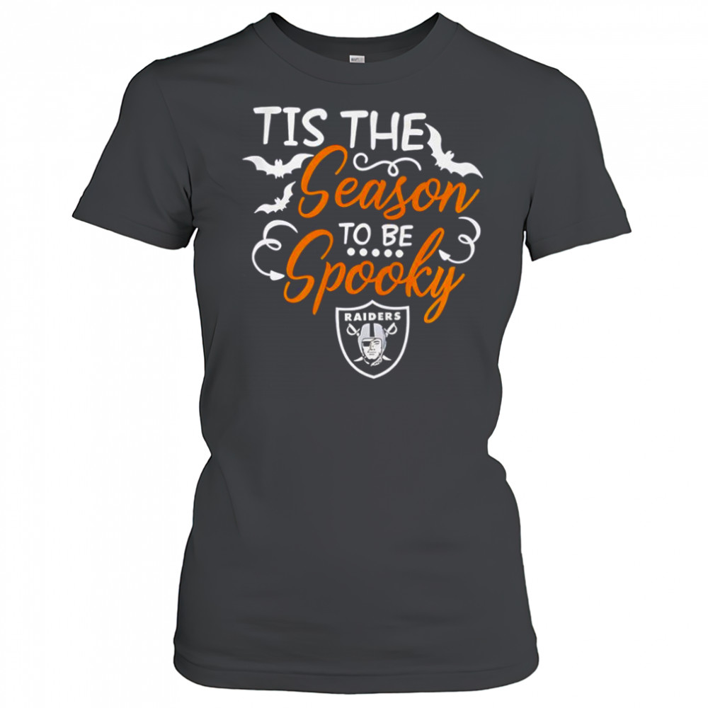 Tis The Season To Be Spooky Las Vegas Raiders T-Shirt Women's T-shirt