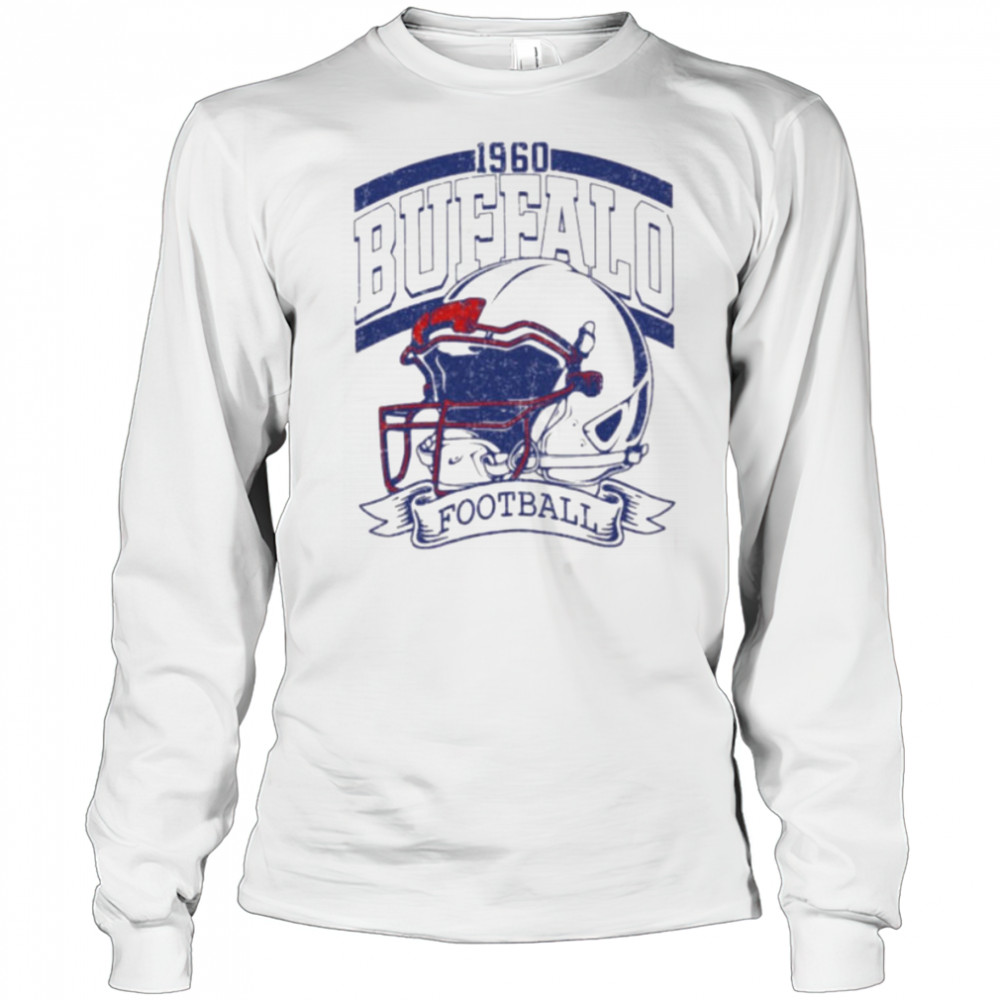 Vintage 90s Style Buffalo Football Game Day Shirt Long Sleeved