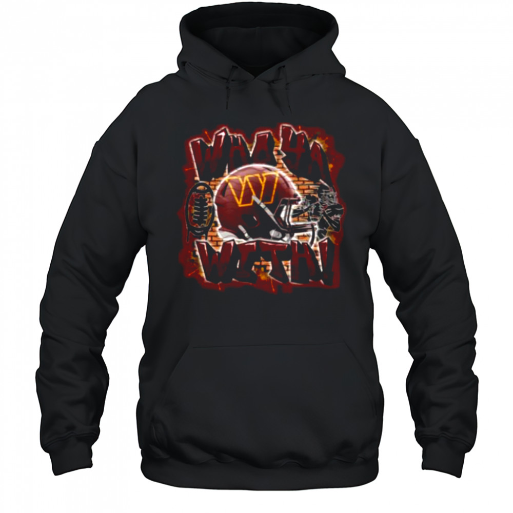 Who Ya With Washington Commanders NFL Shirt Hoodie
