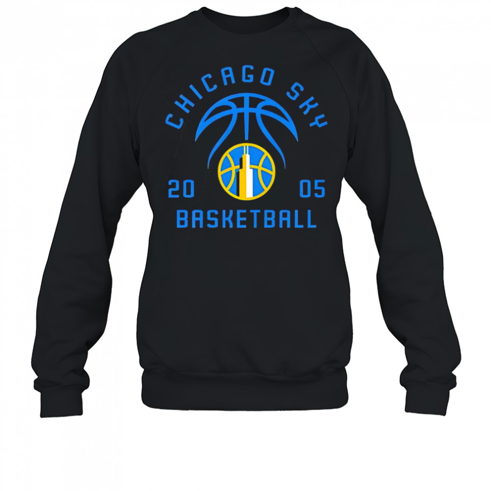 WNBA Chicago Sky Basketball 2005 T-Shirt Sweatshirt