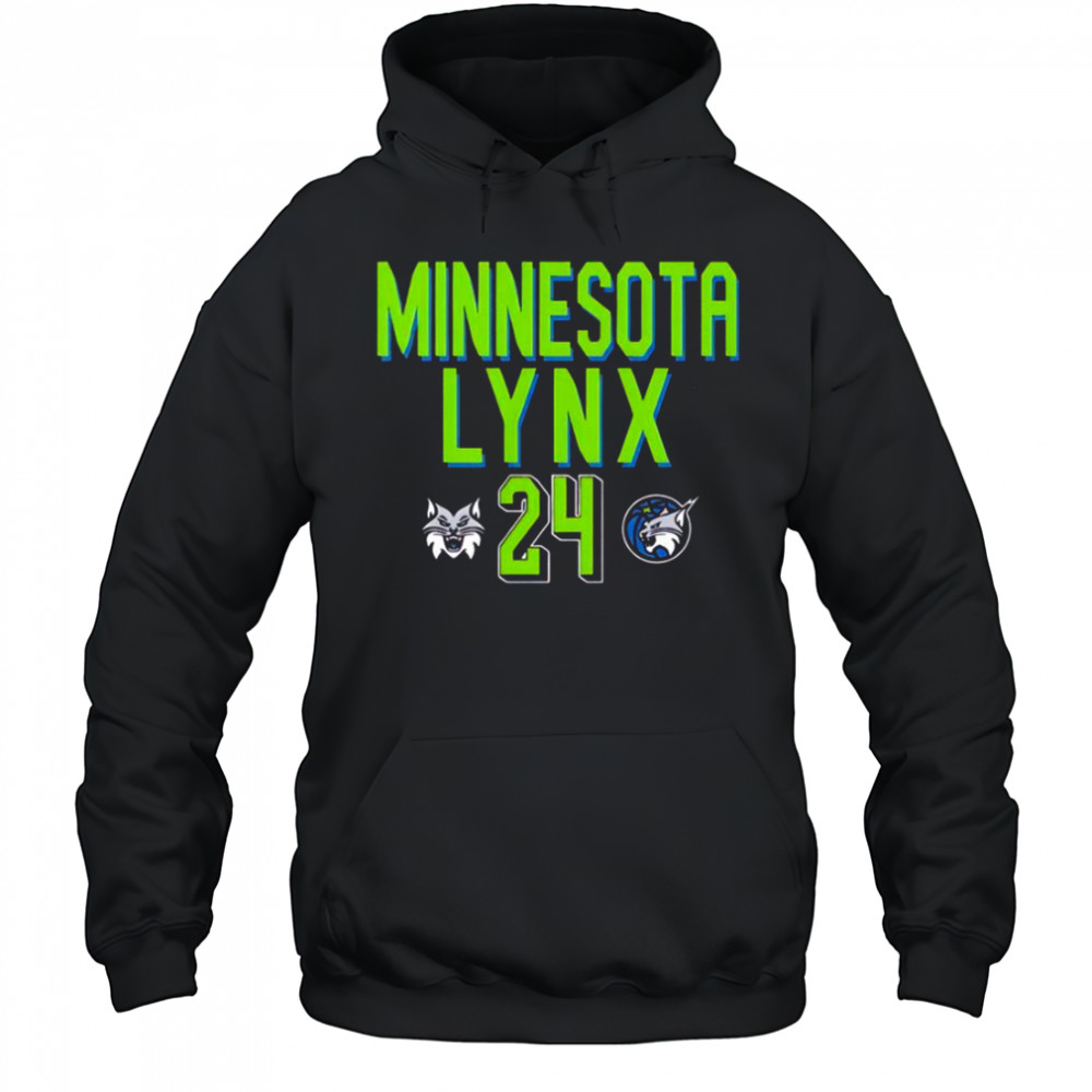 WNBA Minnesota Lynx Napheesa Collier #24 Style T-Shirt Hoodie