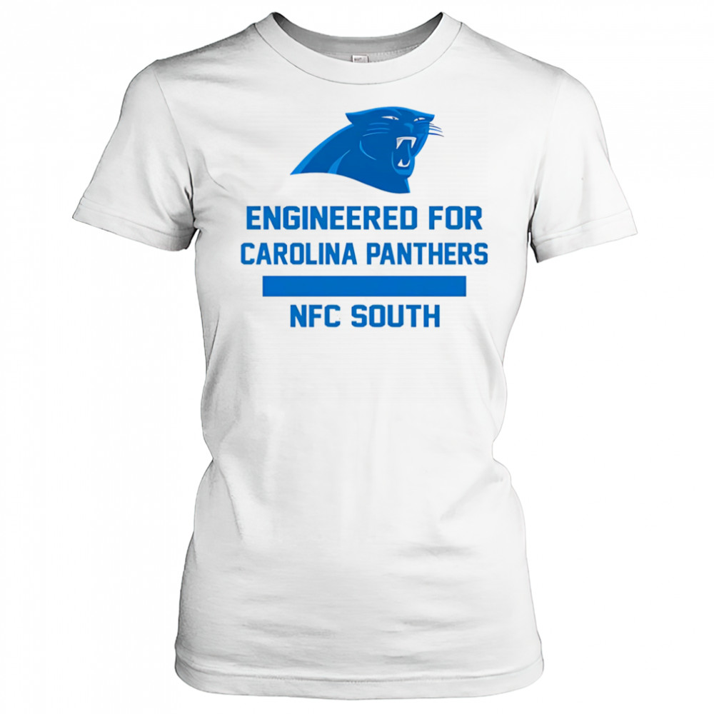Engineered for Carolina Panthers shirt Women's T-shirt