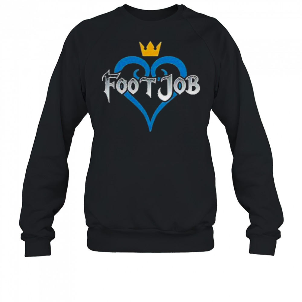 Footjob Swag Heart T-Shirt Sweatshirt