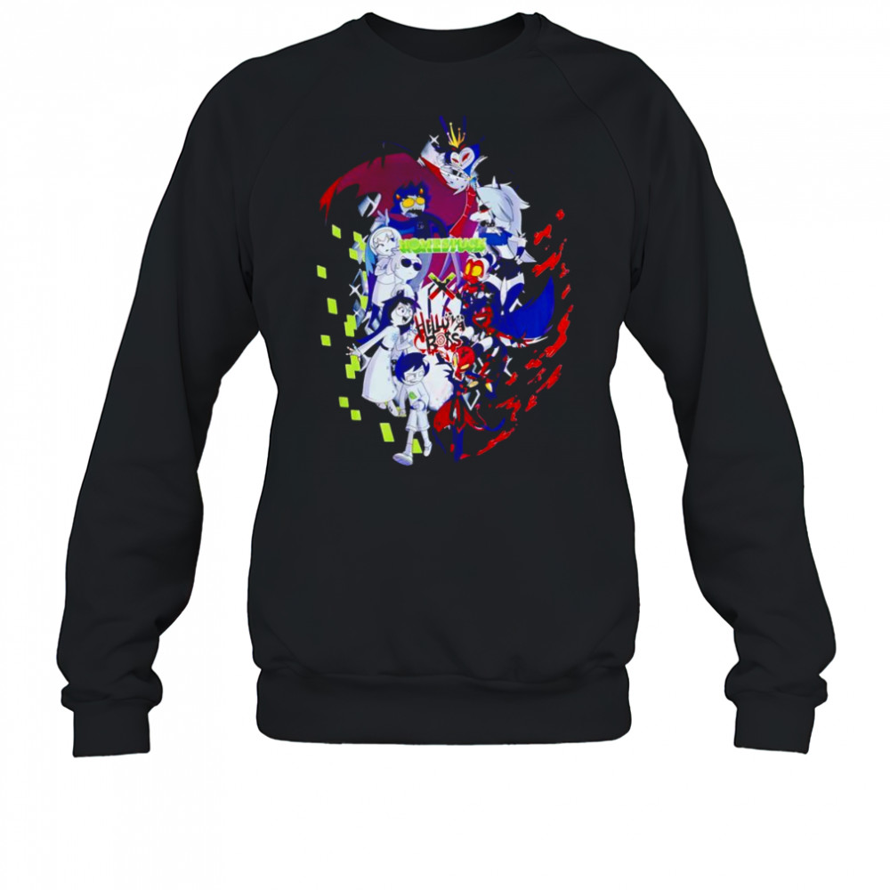Helluva Boss x Homestuck Hazbin Hotel shirt Sweatshirt