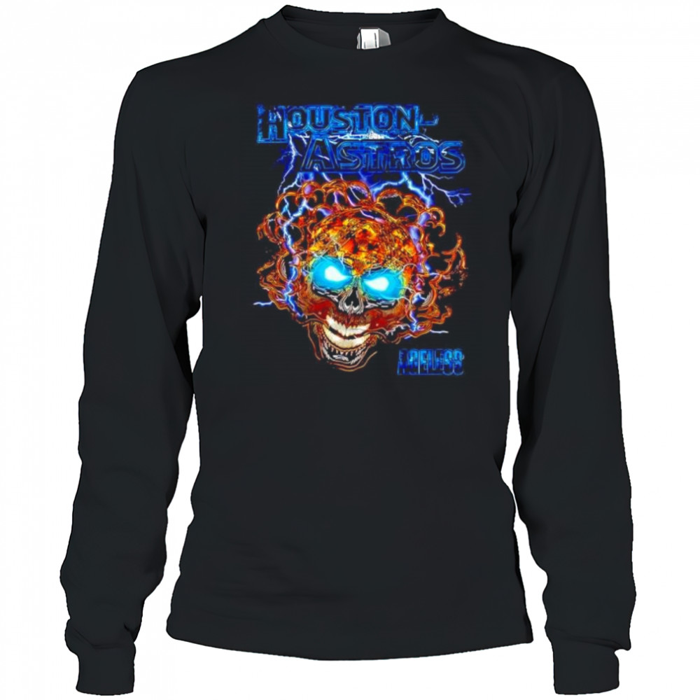 Houston Astros Ageless Skull shirt Long Sleeved