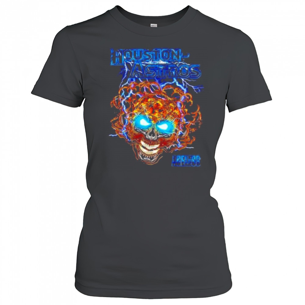 Houston Astros Ageless Skull shirt Women's T-shirt