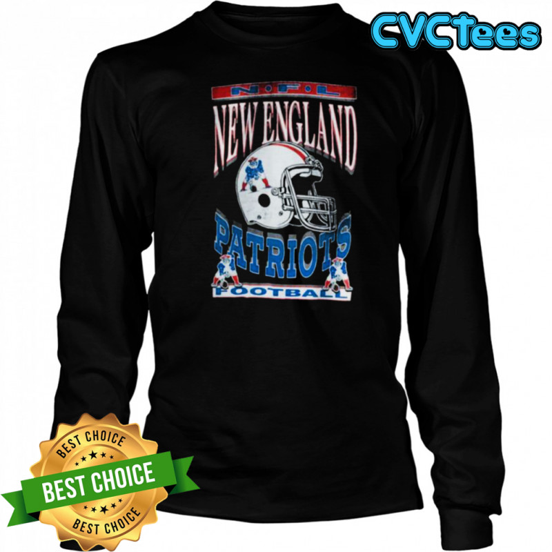 New England Patriots Helmet Flea Shirt Long Sleeved