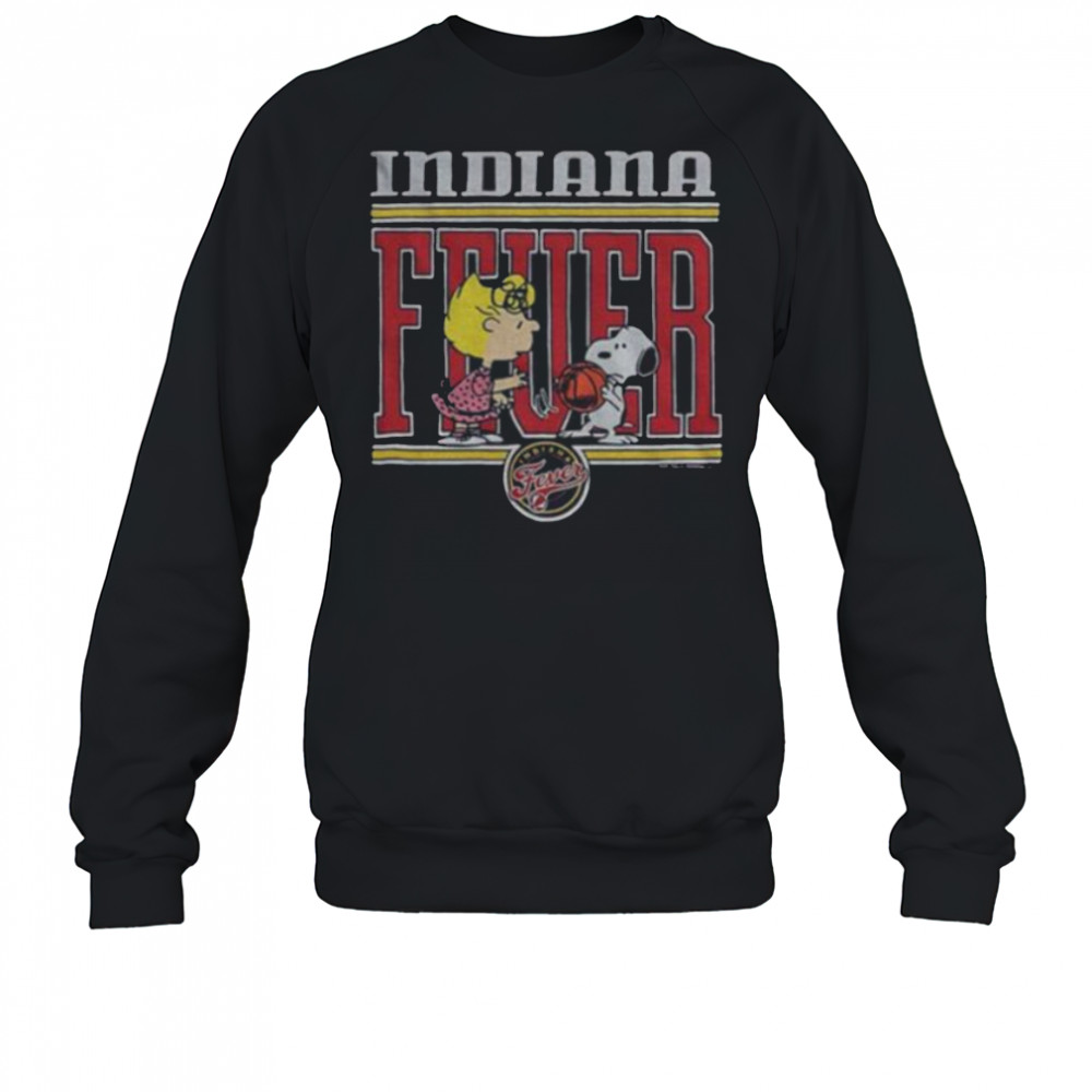 Peanuts Sally Snoopy Indiana Fever WNBA Basketball shirt Sweatshirt