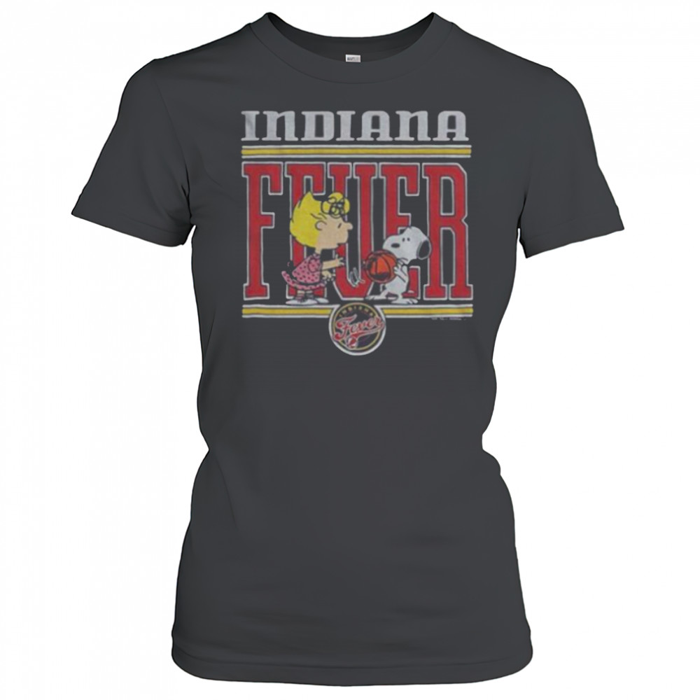 Peanuts Sally Snoopy Indiana Fever WNBA Basketball shirt Women's T-shirt