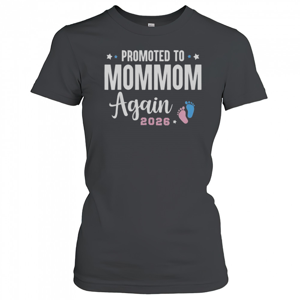 Promoted To Mommom Again 2026 Mommom To Be T-Shirt Women's T-shirt