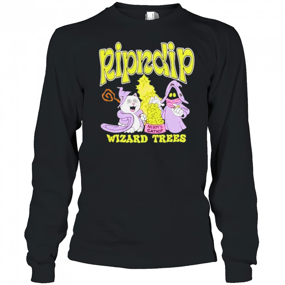 Ripndip Wizard Trees Catnip T-Shirt Long Sleeved