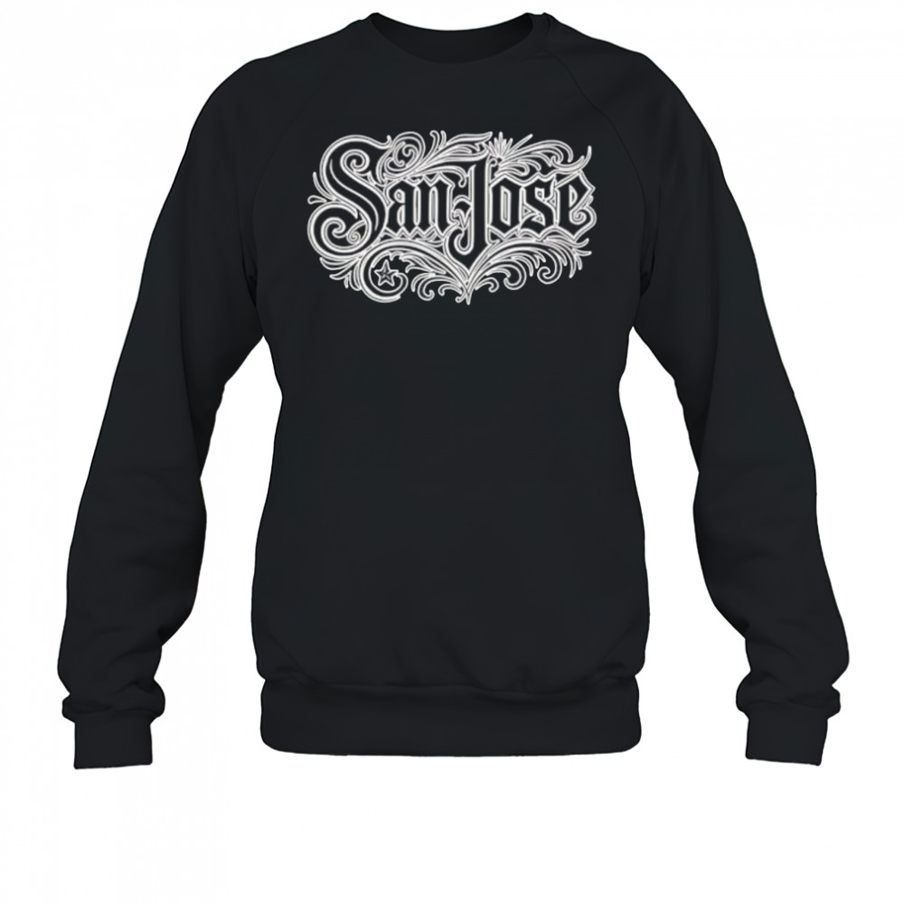 San Jose black art shirt Sweatshirt